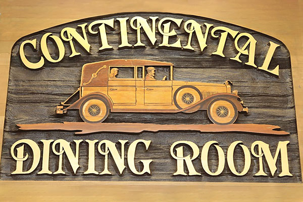 Continental Inn Dining Room